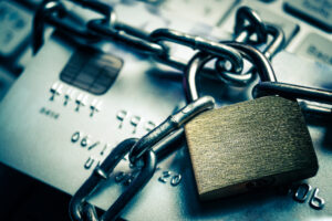 chained credit cards